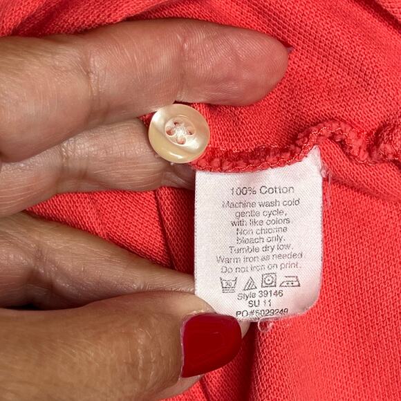 Kids J.Crew Crewcuts Everyday Pink Piqué Polo Shirt 14 - Picture 4 of 6